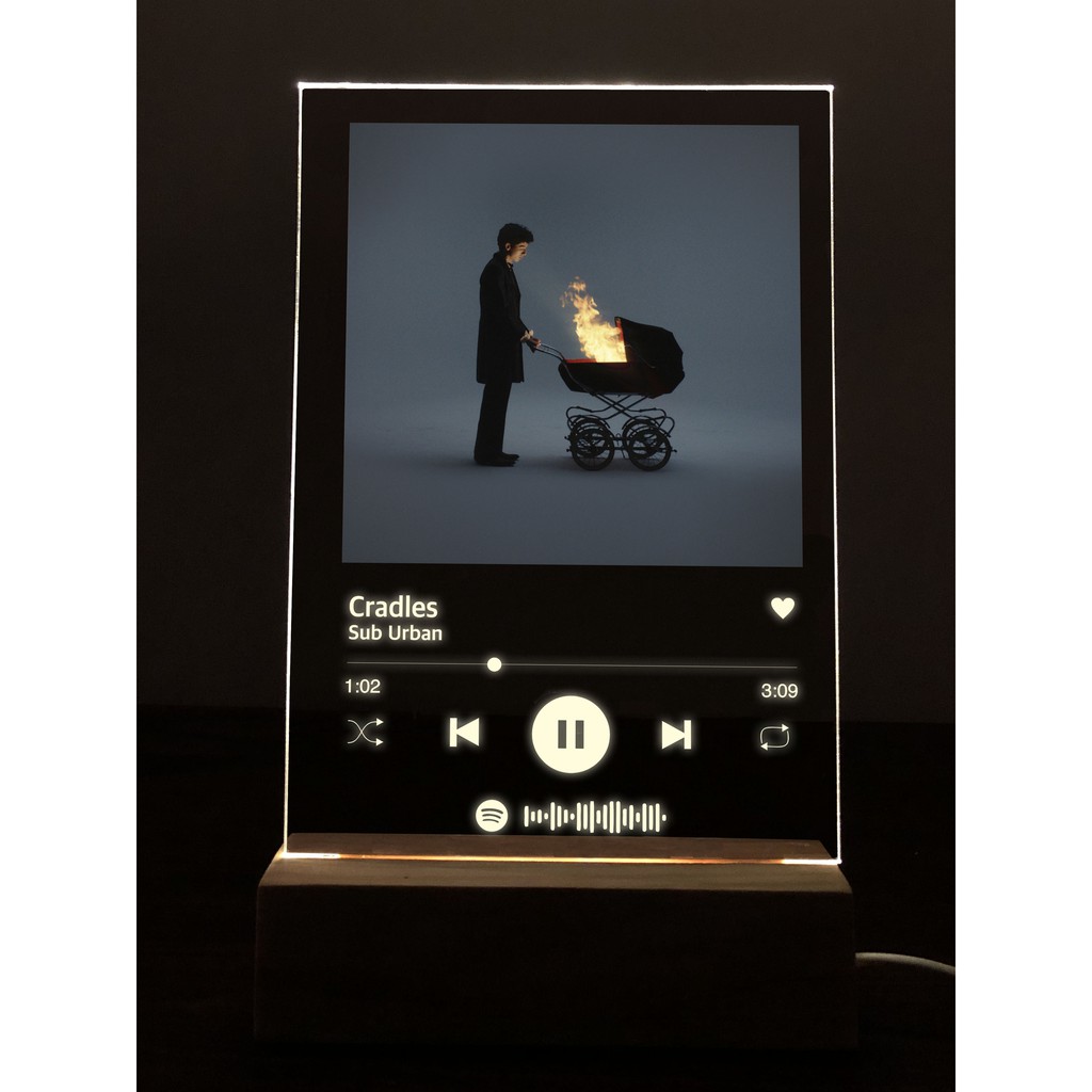 Spotify Sub Urban Acrylic Lamp Cradles Shopee Malaysia