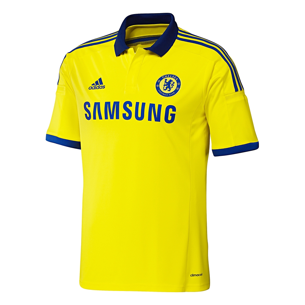 chelsea jersey yellow