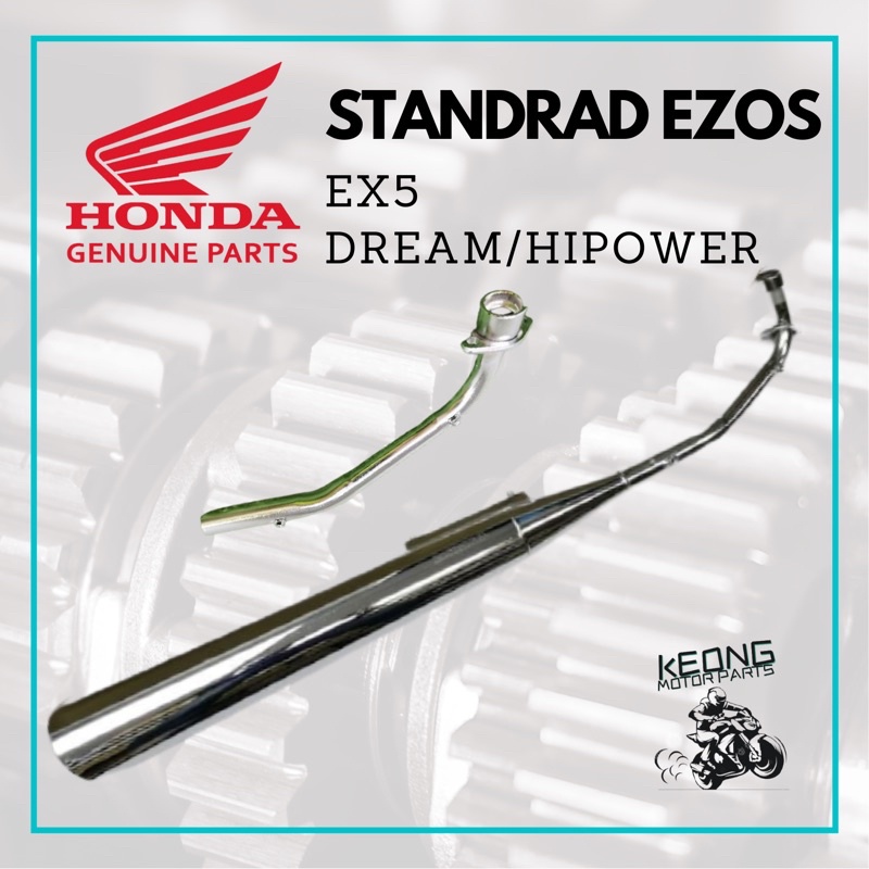 Honda Ex Dream Hipower Standard Exhaust Ekzos Ezos Pipe Exzos Ekzos