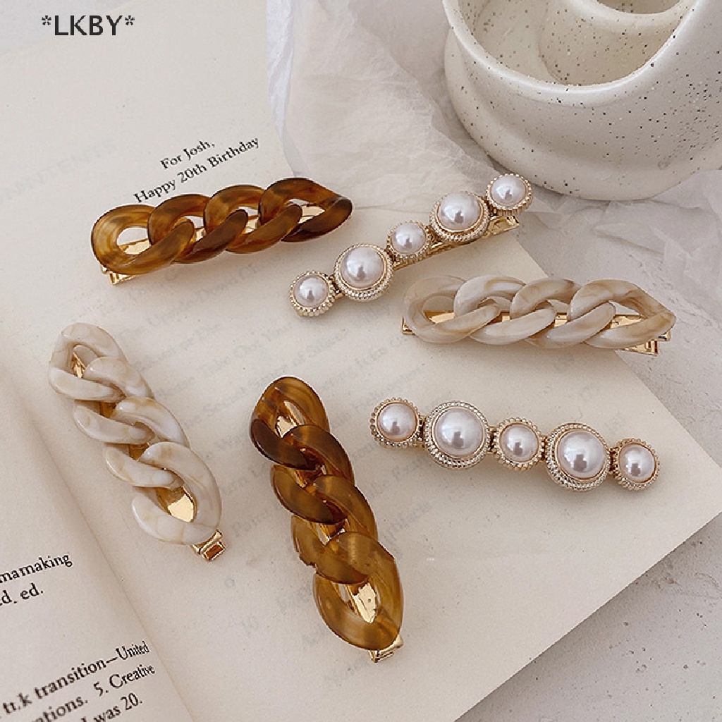 Luckybabys]] Hair Clips Gold Color Long Barrettes Hair Clips Hairpin Hair  Accessories [Hot Sell] | Shopee Malaysia