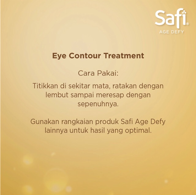 eye contour treatment safi