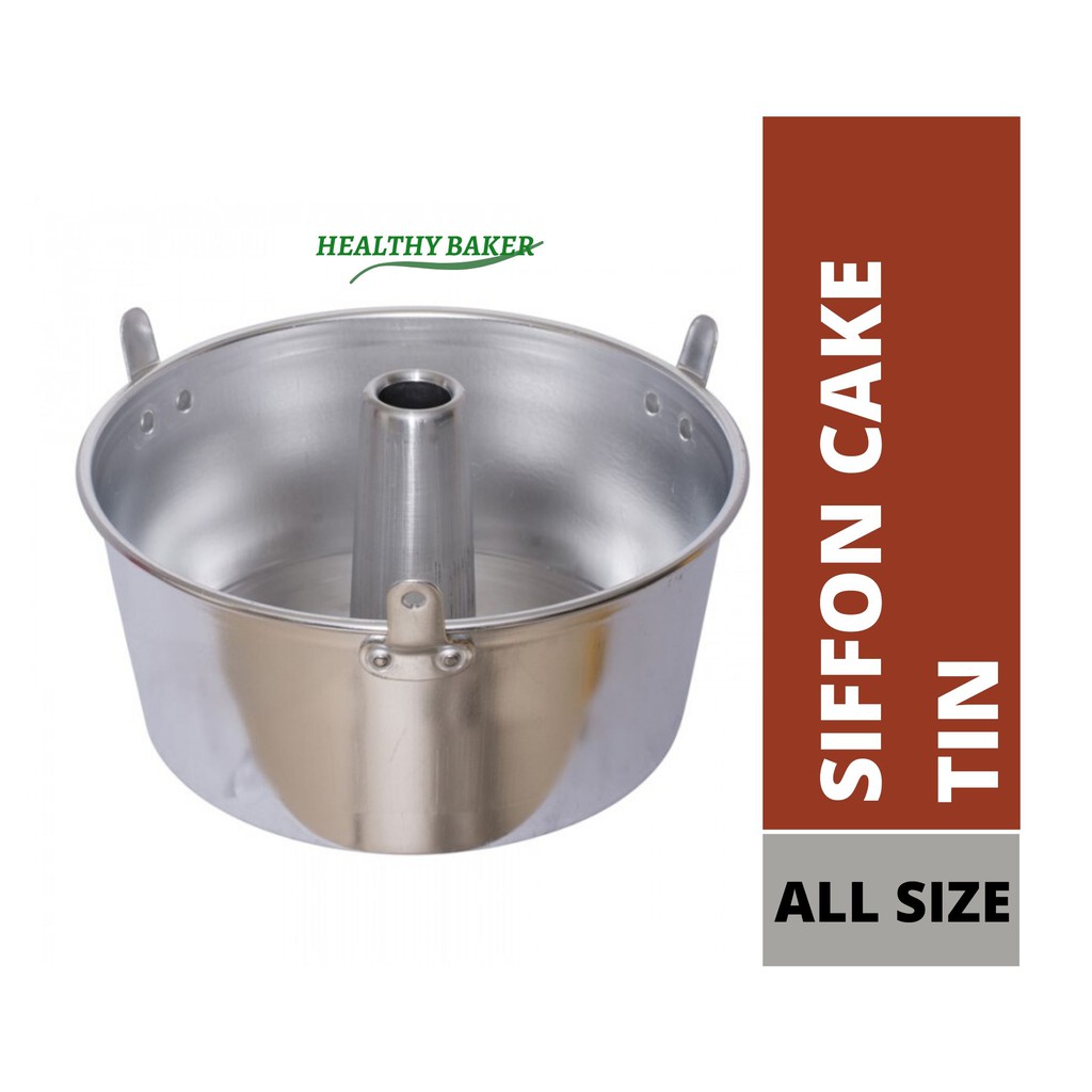 Aluminium Chiffon Cake Mould (16cm / 18cm / 20cm / 22cm / 24cm / 26cm