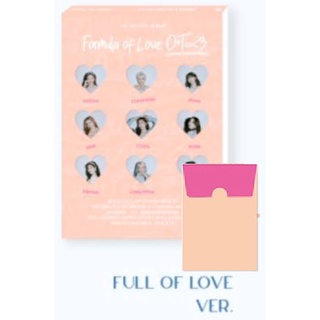 Twice Album Formula Of Love Taste Of Love Eyes Wide Open More More Full Mini Album Shopee Malaysia