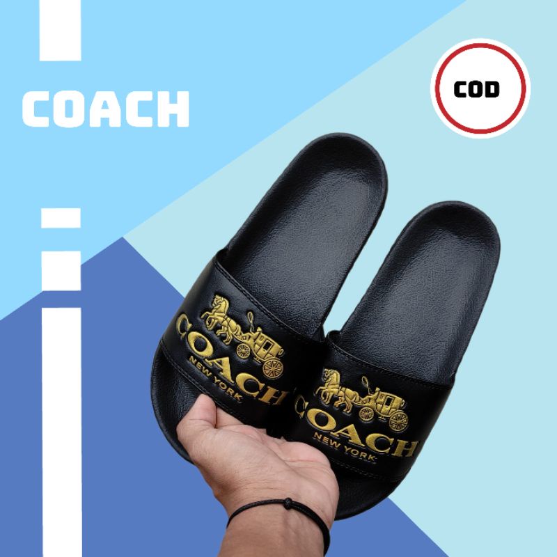 PRIA Sandals Sandals Sandals Sandals Slop Slop Coach Sandals Rubber Slides  Men Women | Shopee Malaysia