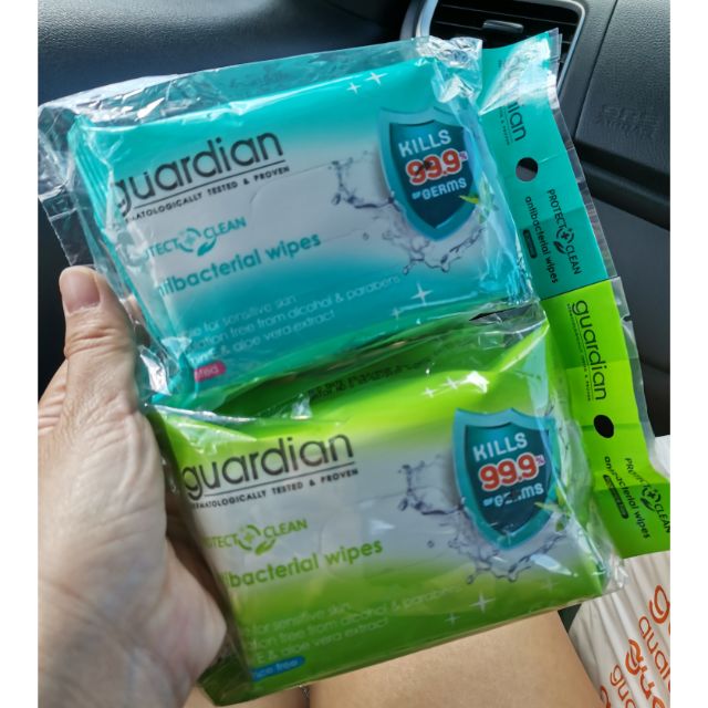 guardian wet wipes