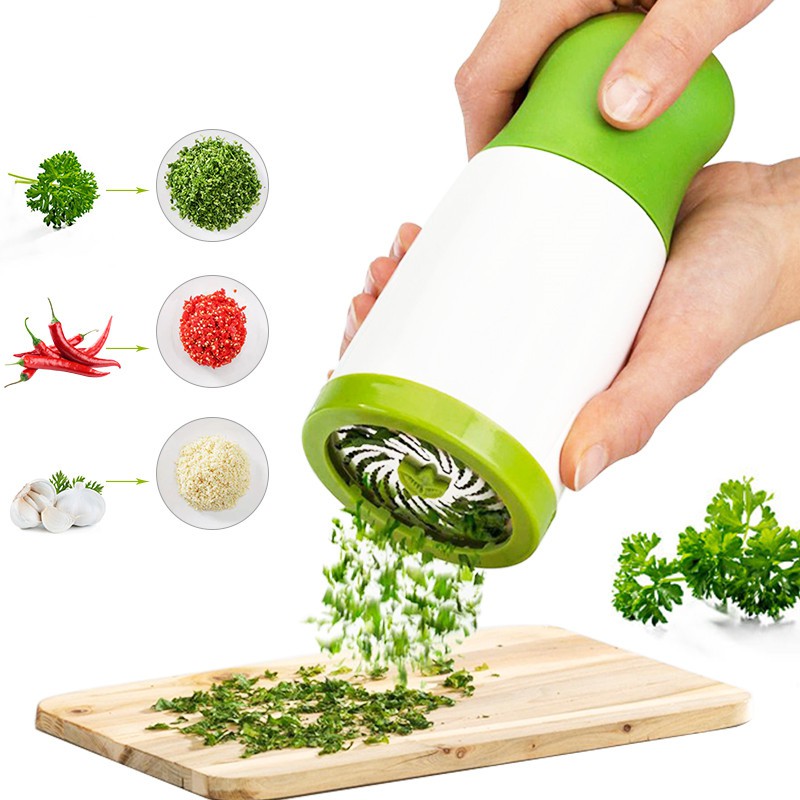 Ready Stock! Zen Vege / Spices / Herb Grinder - Mince, Grind, Shred, Chop, Cut - Quick, Smooth, Perfect