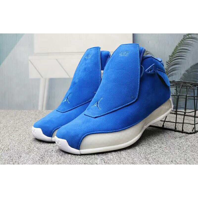 jordan 18 blue suede