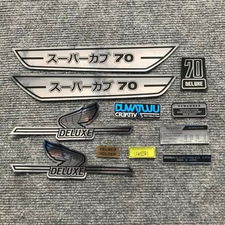 Honda c70 mk1 Wings Emblem Badge  Shopee Malaysia