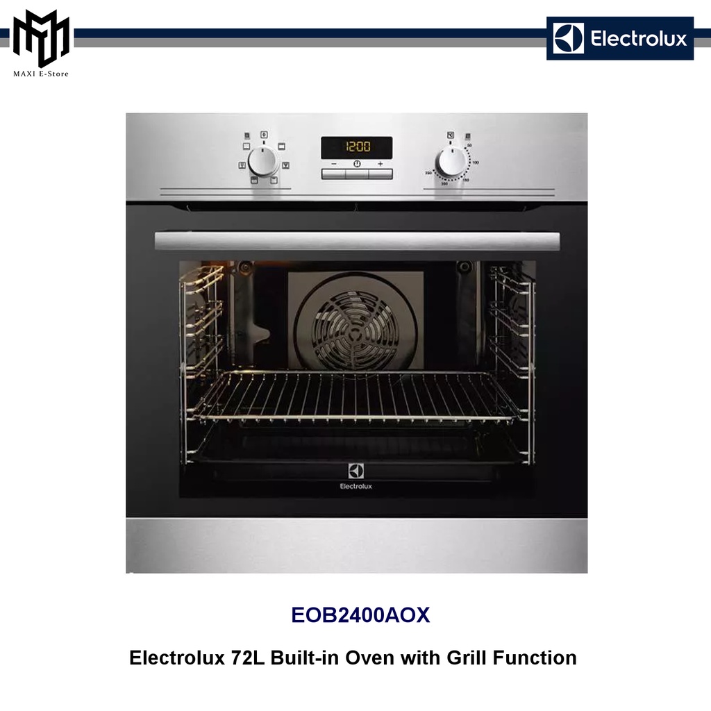 Electrolux EOB2400AOX Built In Oven 74l 6 Functions Shopee Malaysia