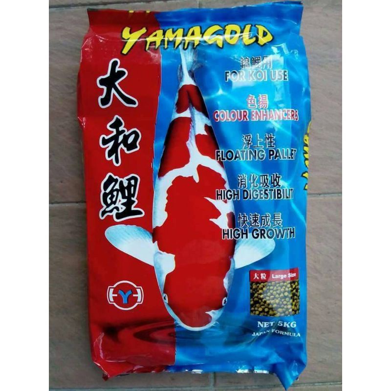 Yamagold Japanese Koi Floating Food 5kg-L Size