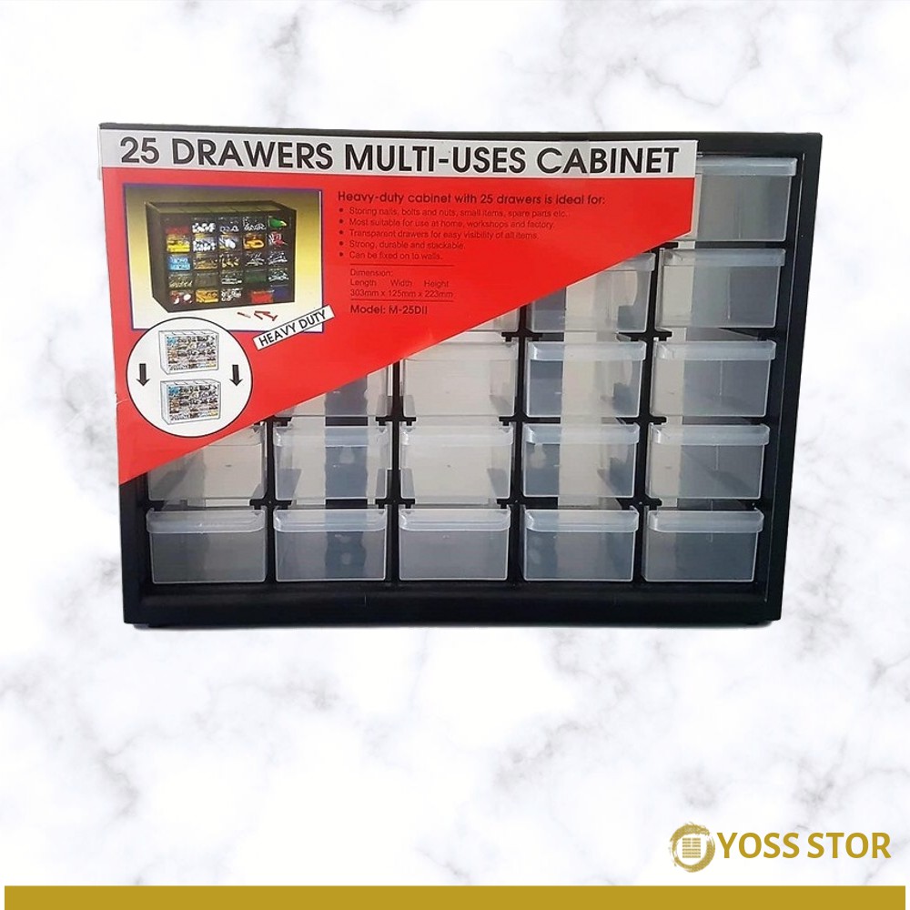 Heavy Duty 25 Drawers Cabinet Shopee Malaysia