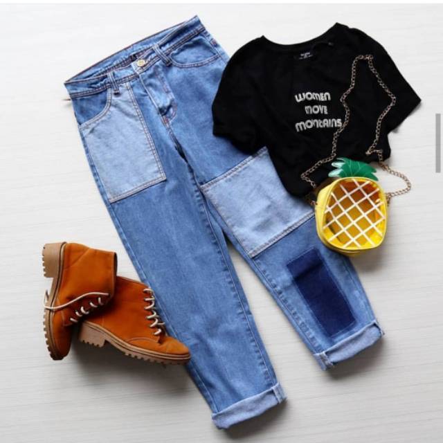 boyfriend jeans shopee