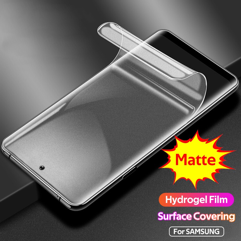 3D Full Cover Matte Frosted Screen Protector For Samsung Galaxy S20FE ...