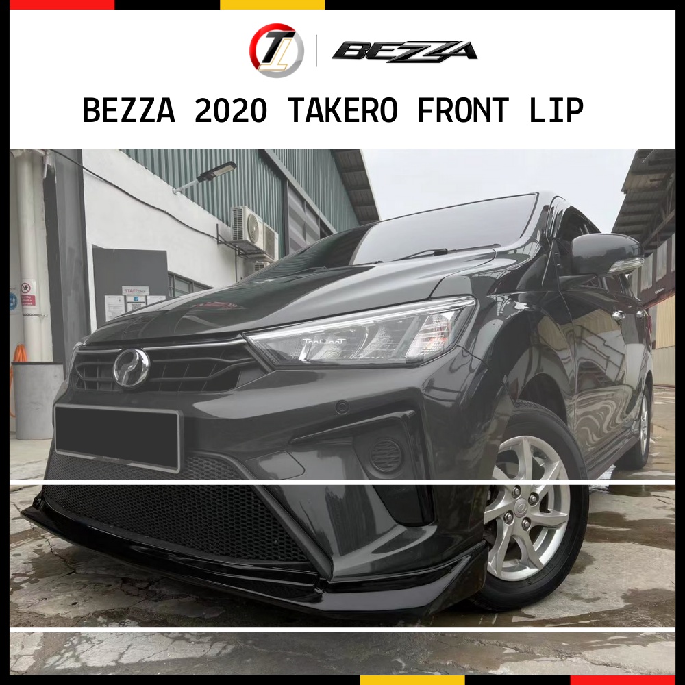 Perodua Bezza 2020 Takero Front Lip With Paint | Perodua Bezza Bodykit ...