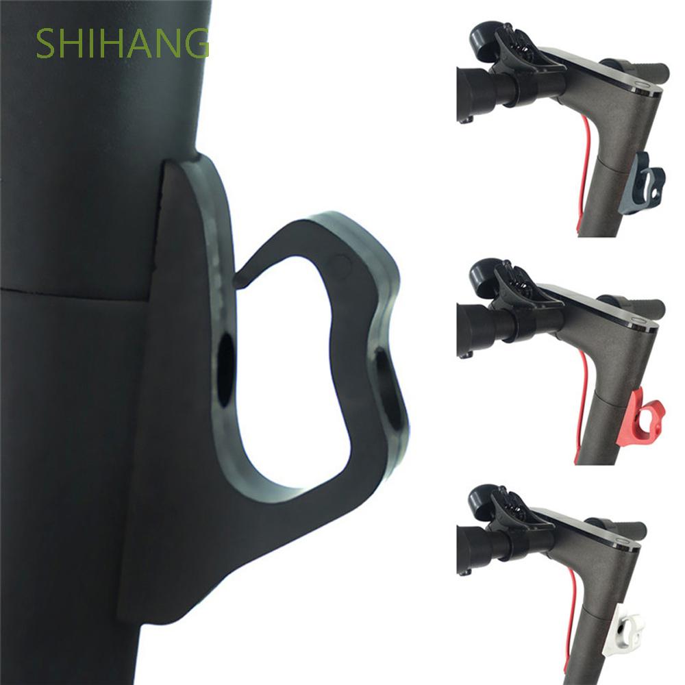 Scooter Front Hook Front Claw Hanger Electric Scooter Bag Hook Plastic Carrying Hook Mounting Kit Multi-functional Electric Scooter Accessories with 2 Pcs Fixing Screw for Xiaomi M365/m187/pro Scooter 