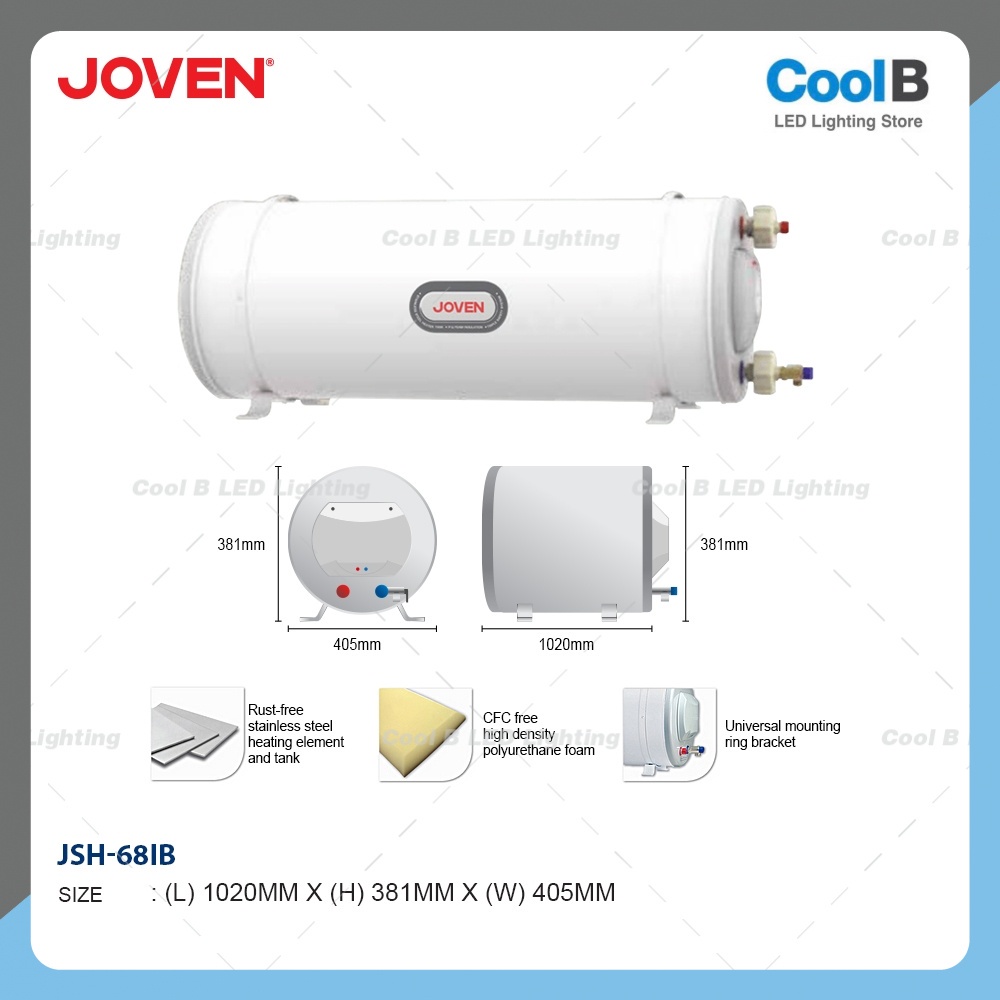JOVEN JSH68 HEAT ELEVATOR & ISOLATION BARRIER STORAGE TANK HEATER