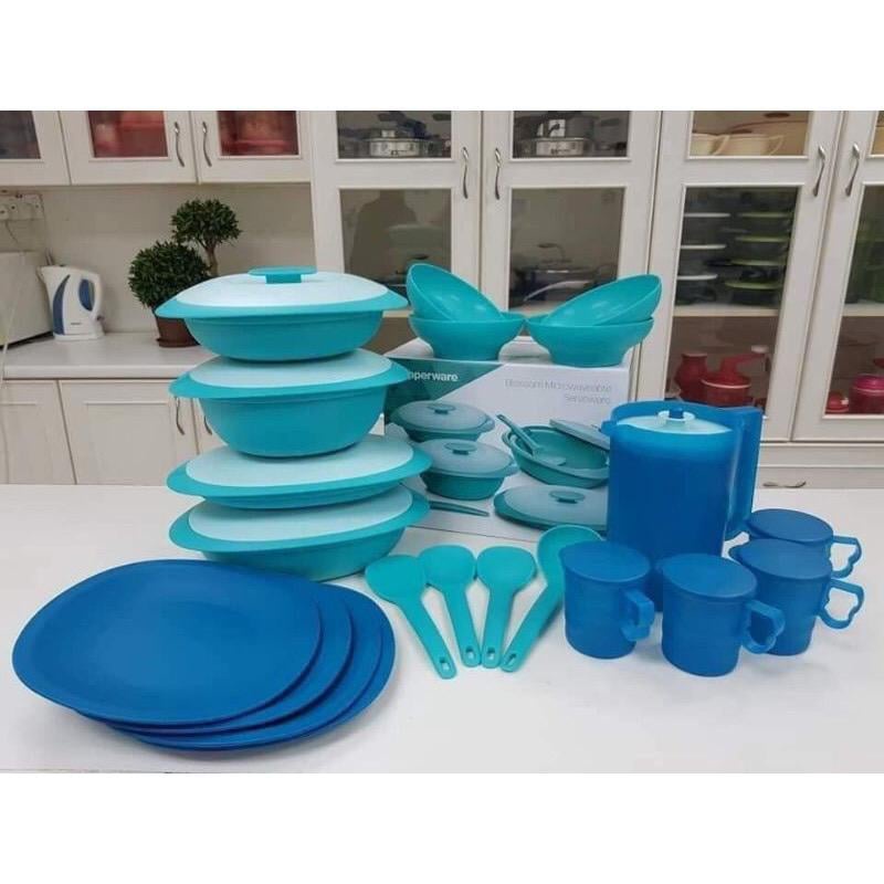 [Ready Stock] Tupperware Blossom Serveware Set / Mugs / Pitcher