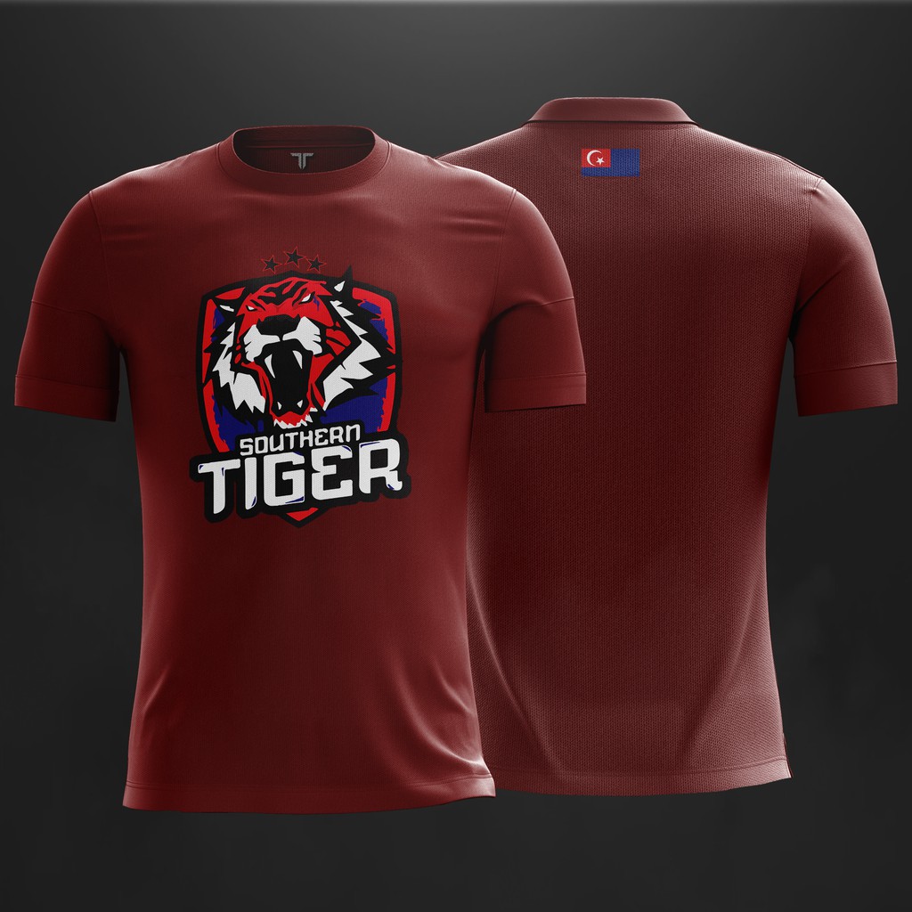  BAJU  JOHOR  SOUTHERN TIGERS OLA BOLA  COTTON EDITION 