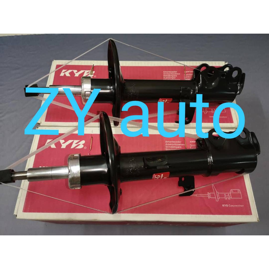 Kyb Toyota Wish Zne10 1 8 2003 2009 Front Gas Shock Absorber 3340065 3340066 2pcs 1 Set