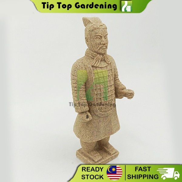 POLYRESIN TERRACOTTA WARRIORS STATUE FOR GARDEN HOME DECORATION GIFT SOUVENIR DEKORASI RUMAH 001 002 003