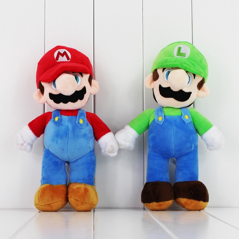 plush mario and luigi