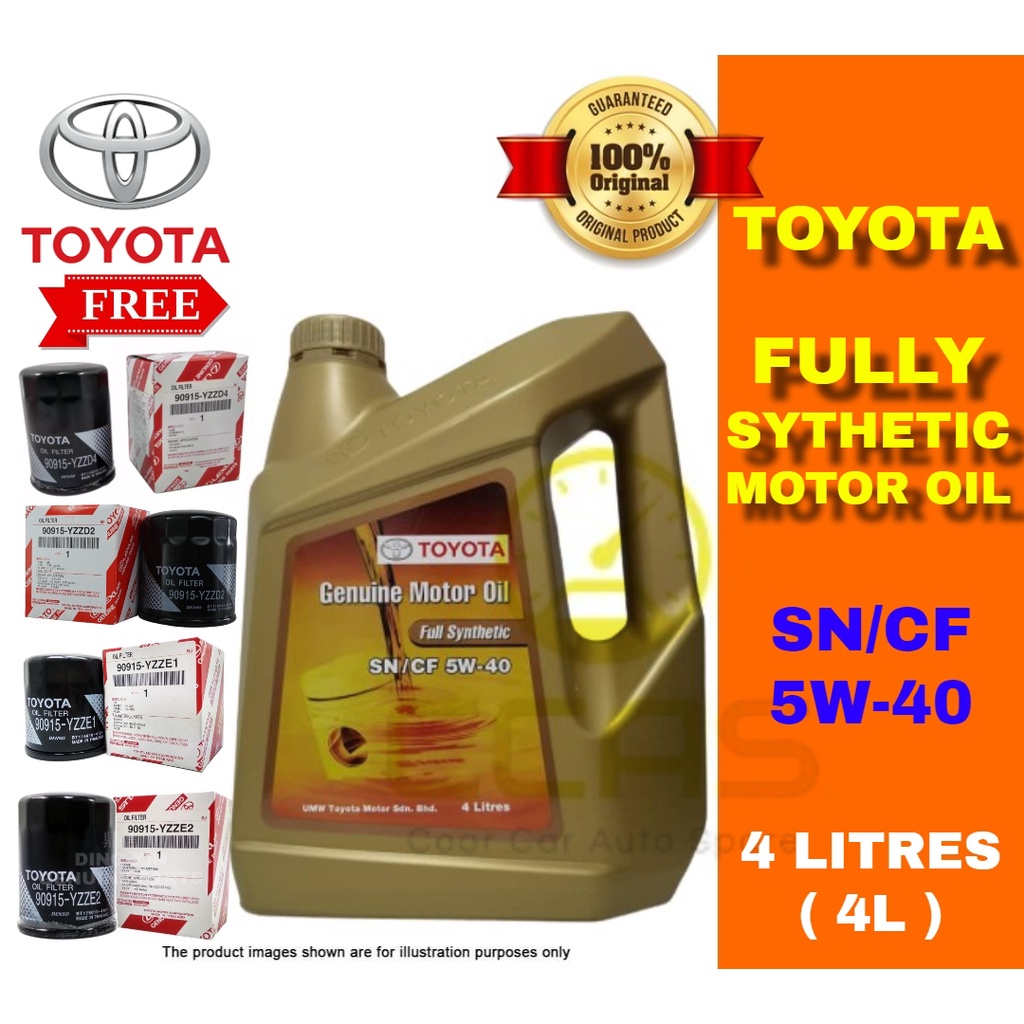 Toyota 5w40 допуски