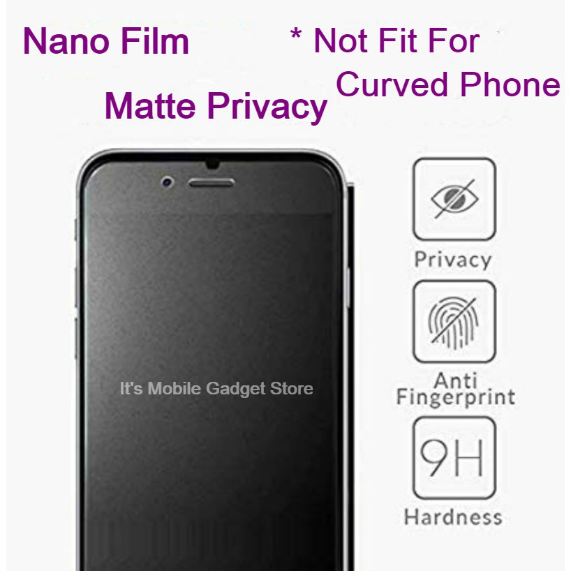 Samsung Galaxy J2 J2 17 J2 Prime J2 Pro 16 J2 Pro 18 Nano Matte Privacy Screen Protectors Shopee Malaysia