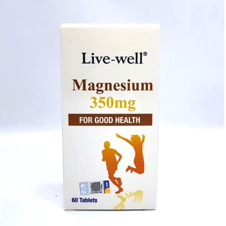 Live-well Magnesium 350mg 60 tablets