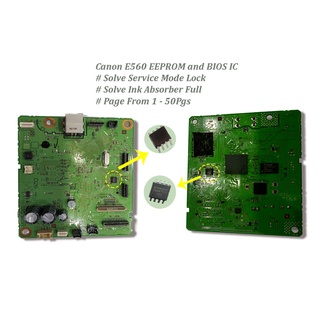 Canon E470 Bios Eeprom Reset Ink Absorber Full Error 5b00 Shopee Malaysia