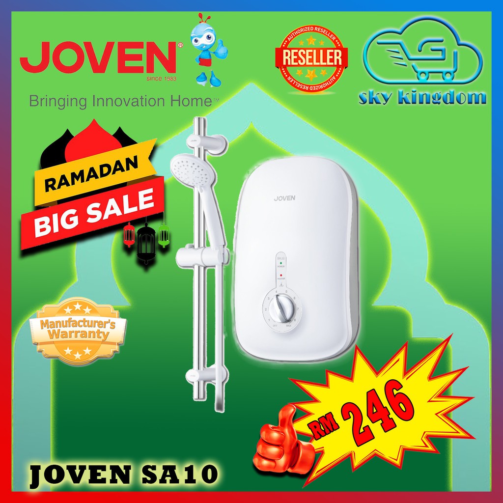 JOVEN SA10 instant water heater without pump