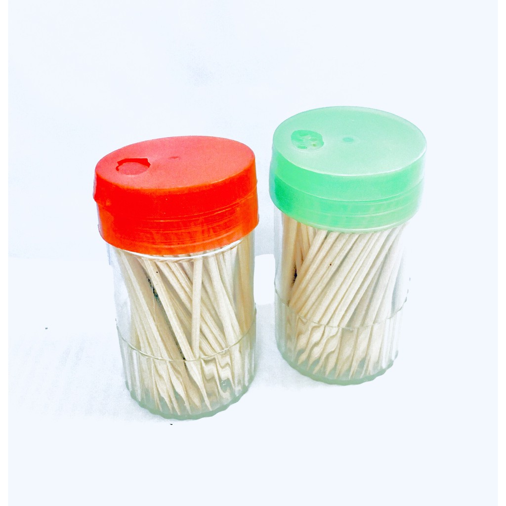 Disposable Double Head Hotel Home Restaurant Toothpick Box YiWei Toothpick Box Of 2 Beauty Oral Care