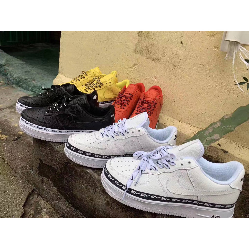 nike air force 1 low ribbon pack white