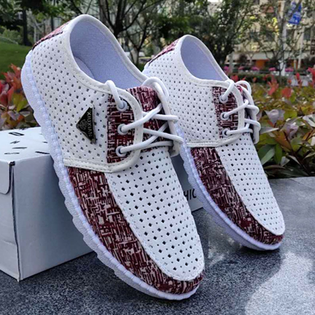 mesh boat shoes