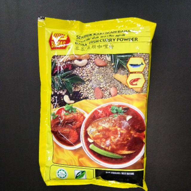 BABAu0027S SERBUK KARI IKAN 500G  Shopee Malaysia