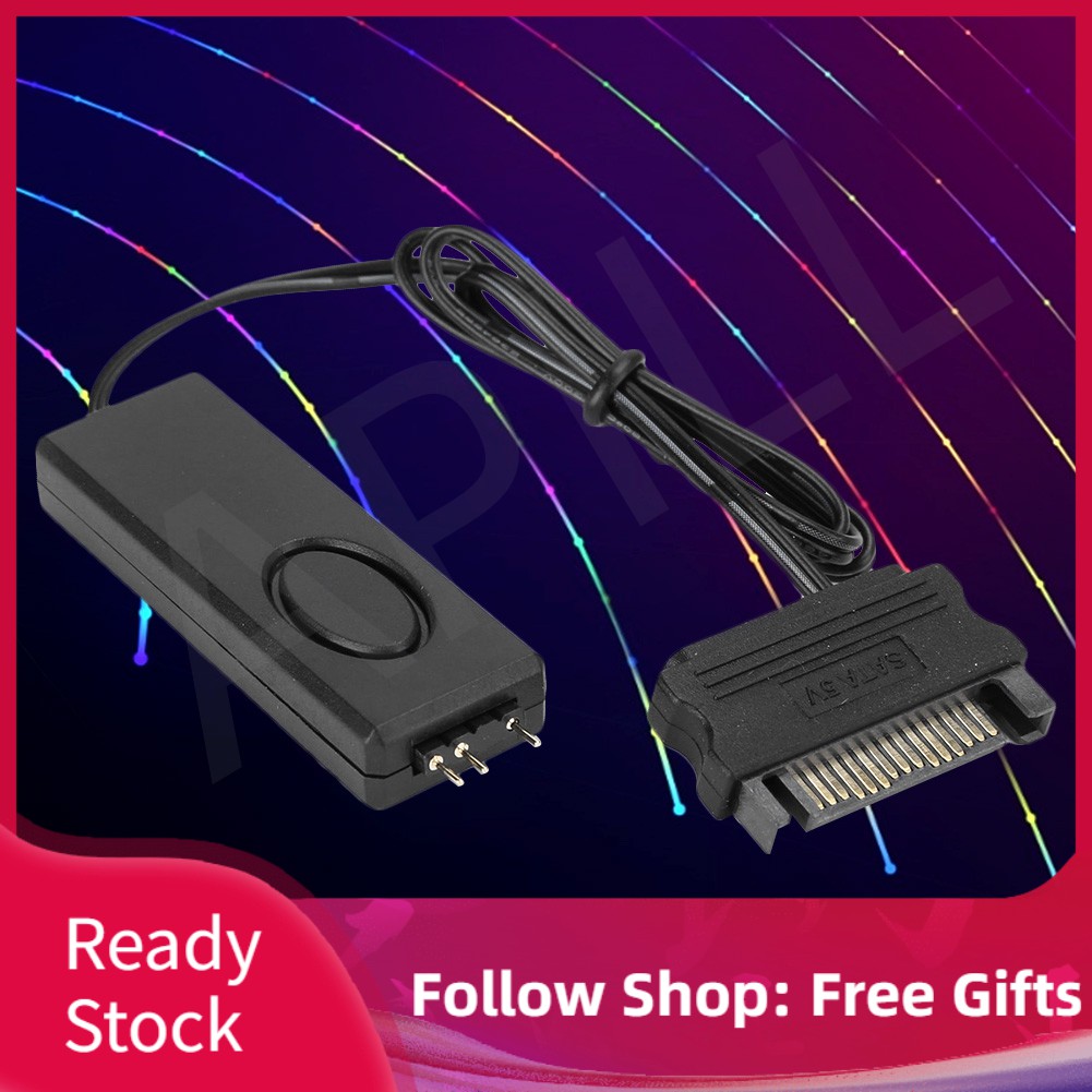 [READY STOCK] Mini 3 Pin ARGB Connector RF Remote Control Fan Light