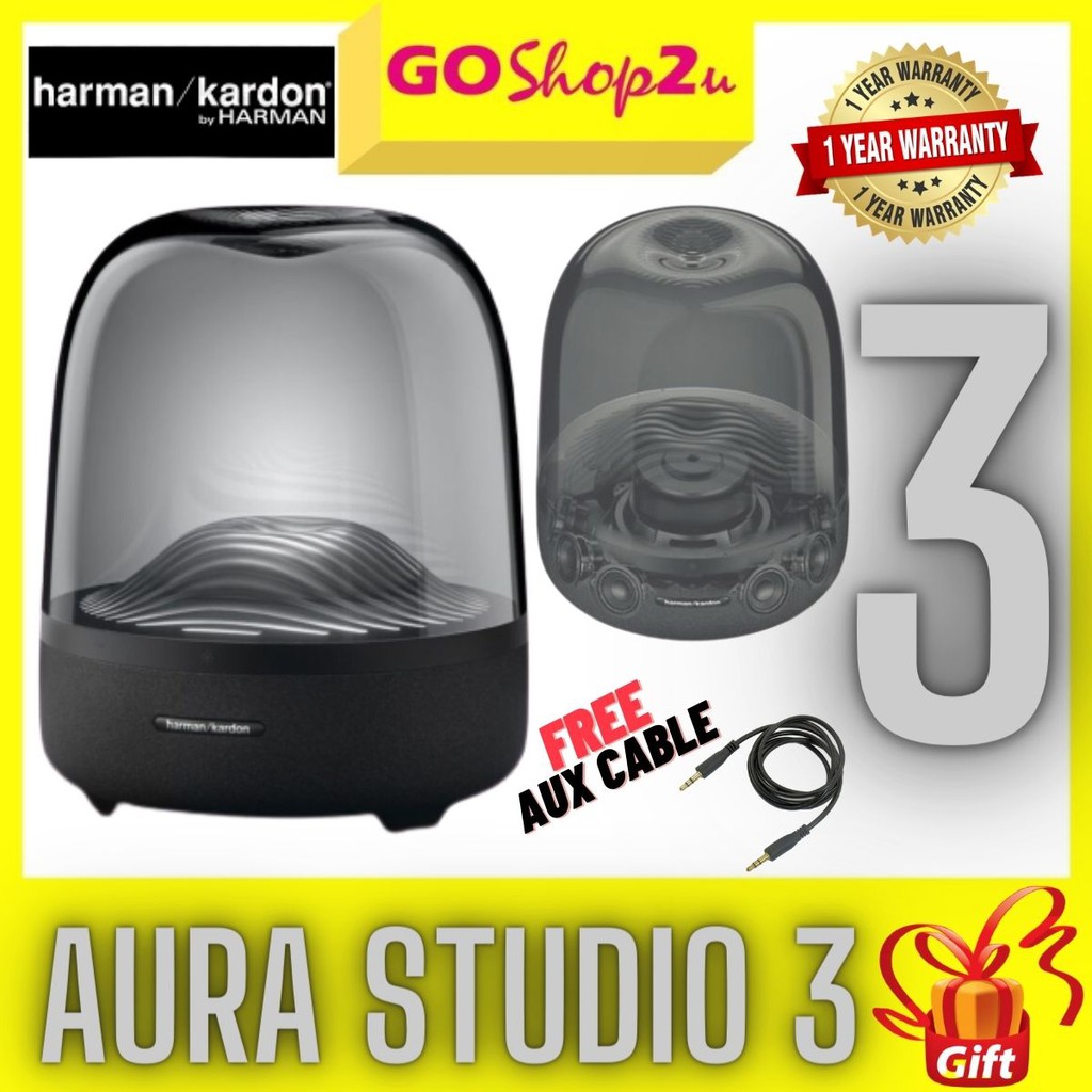 harman kardon aura studio 2 bass adjust
