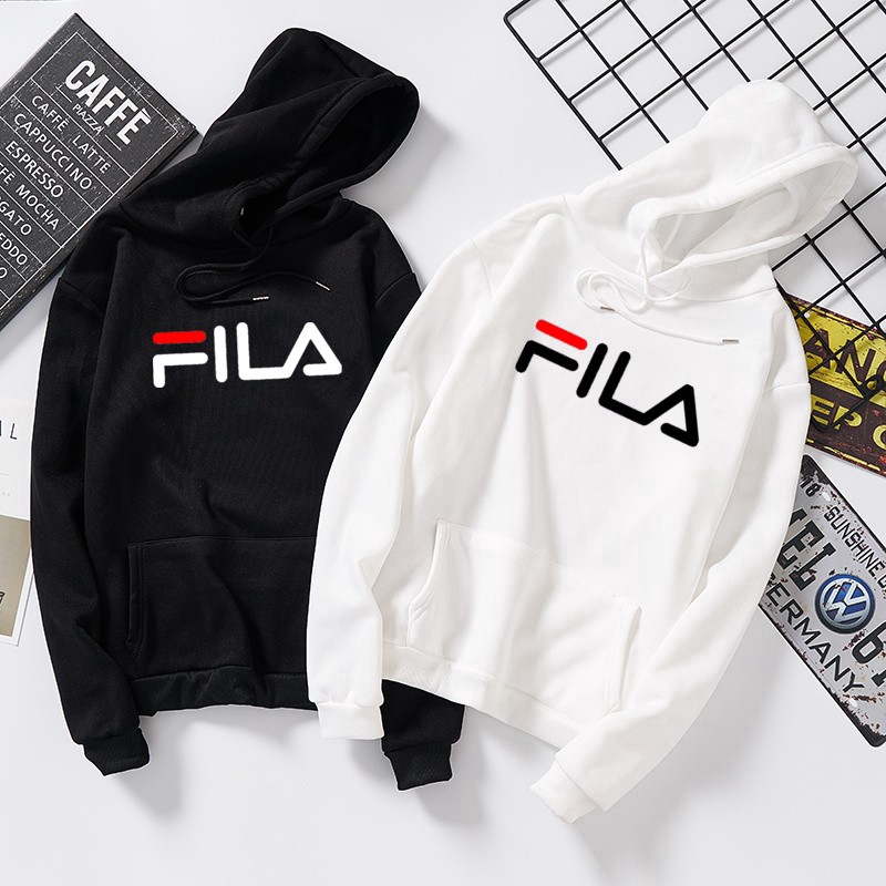 fila hoodie mens pink