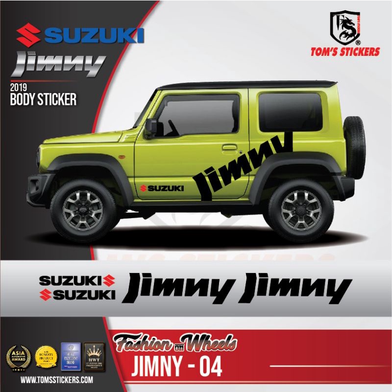 Suzuki jimny body sticker | Shopee Malaysia