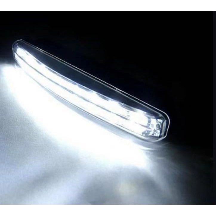 2pcs LED Daytime Running Light Of Car Fog Driving fog lamp sport light axia bezza myvi saga vvt iriz vios alza wira waja