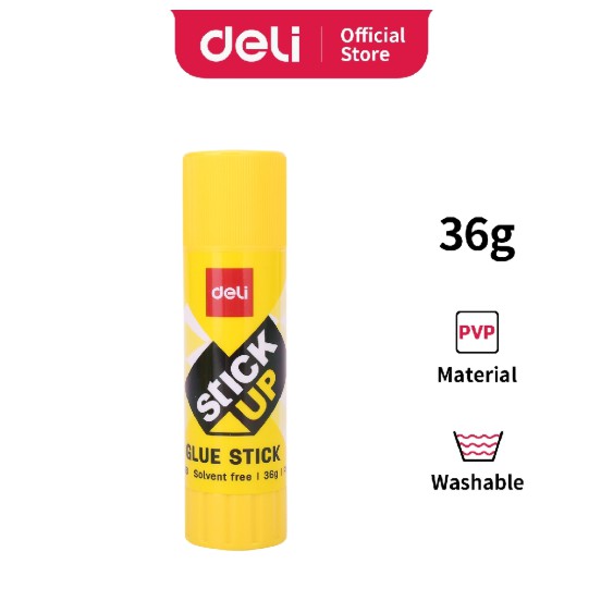 Deli Glue EA20310 Extra Strong Adhesive Glue Stick PVP Material EA20010 EA20110 EA20210 Shopee
