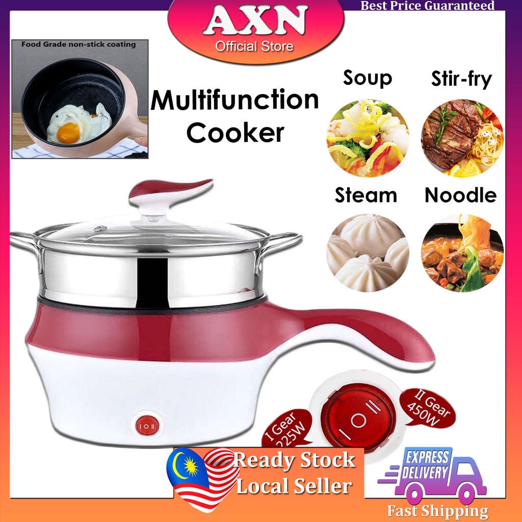 Electric Nonstick Ceramic/Marble Frying Pan Rice Multi Mini Rice Cooker Electric Cooker Pot