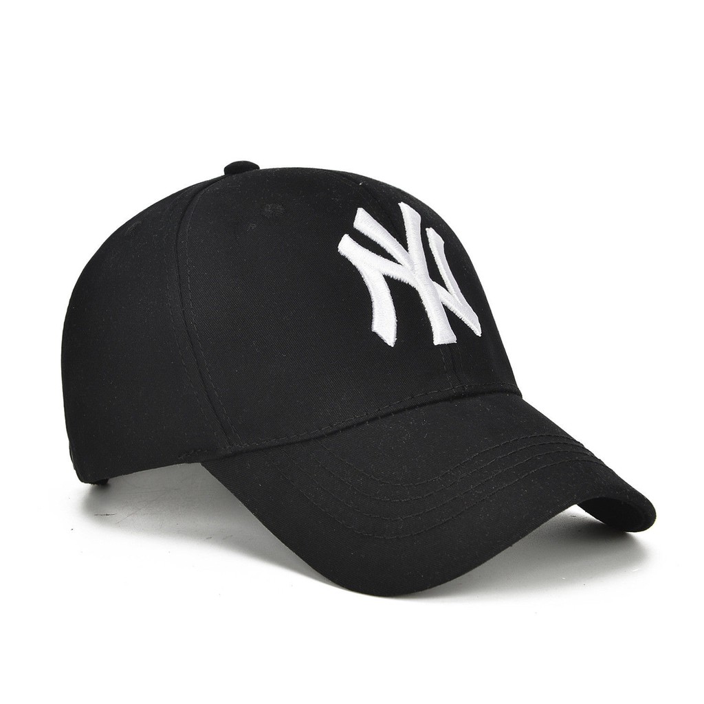 ny cap black white