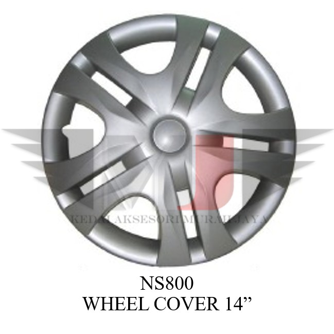 NS-800 14 Inch ABS Universal High Quality Luxurious Silver Wheel Cover Rim Center Hub Caps NS800 14’’