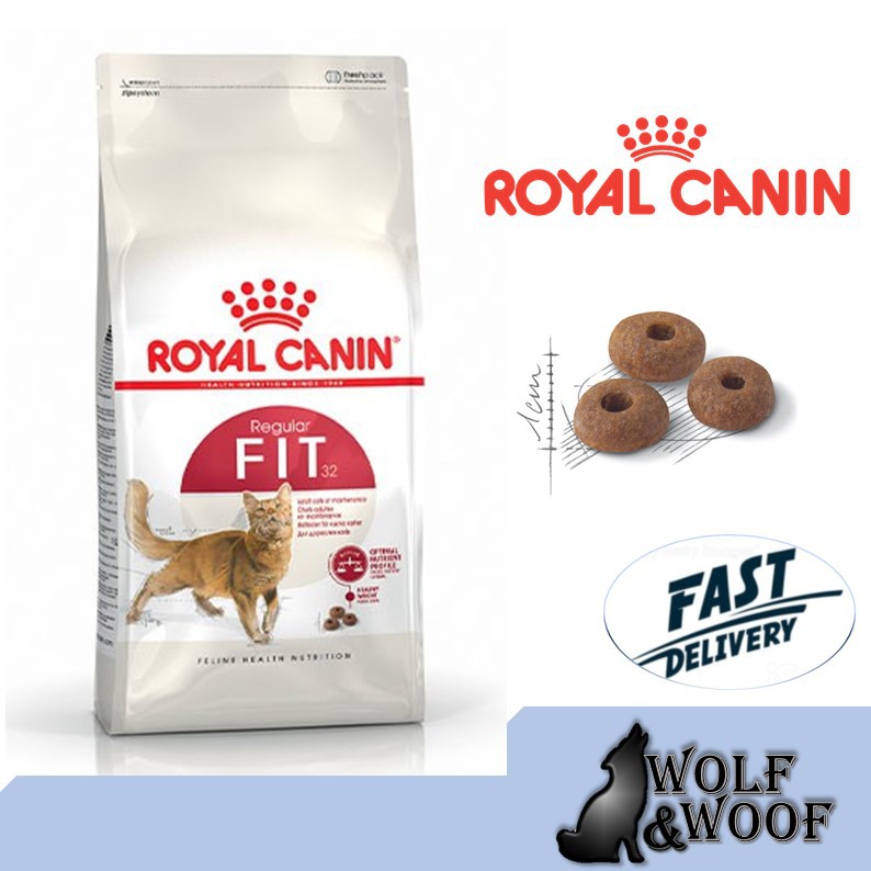 Royal Canin Fit 32 Cat Dry Food - (Royal Canin Makanan Kucing 