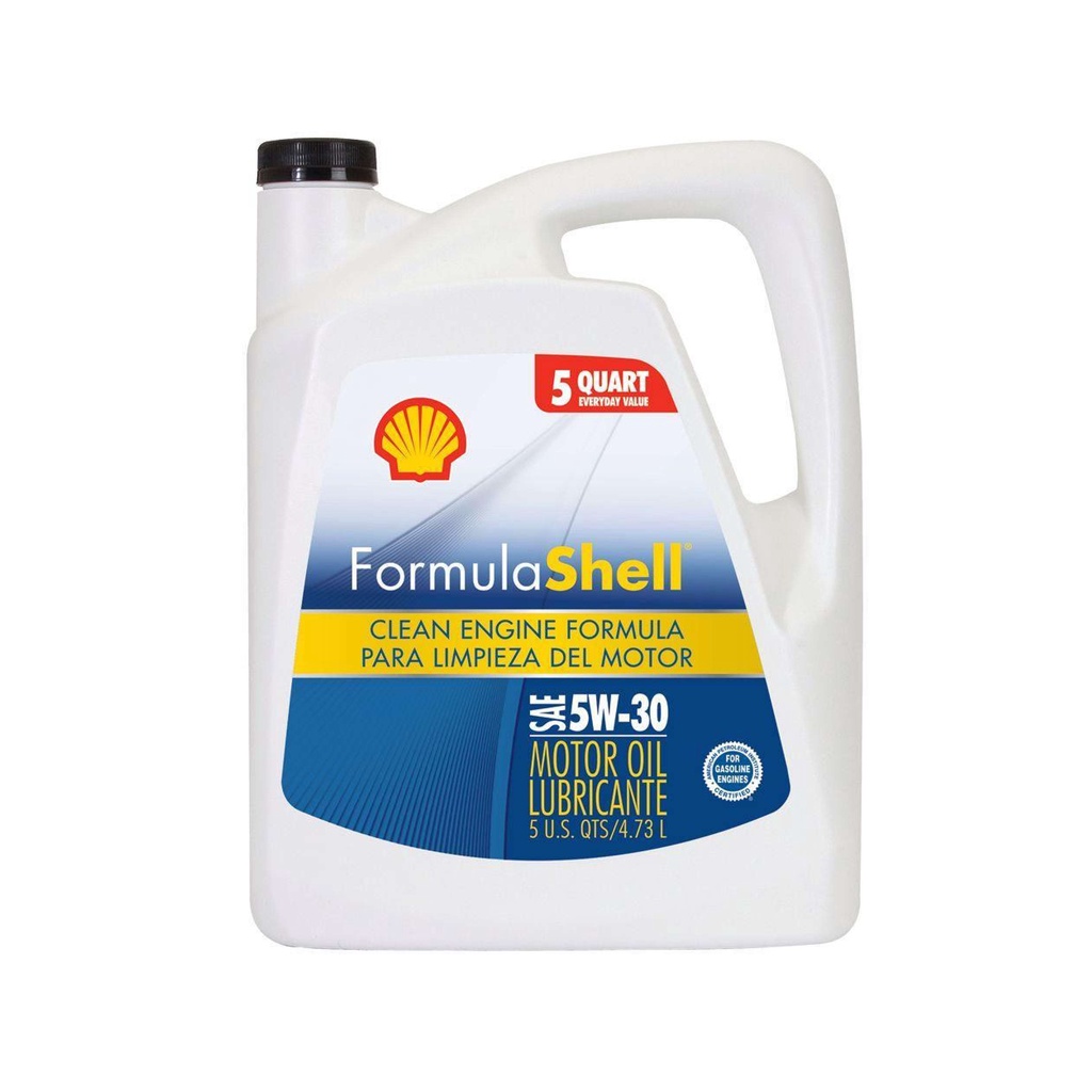 Formula Shell 5W30 Semi Synthetic SN/GF5 Engine Oil 4.73L (Made In USA