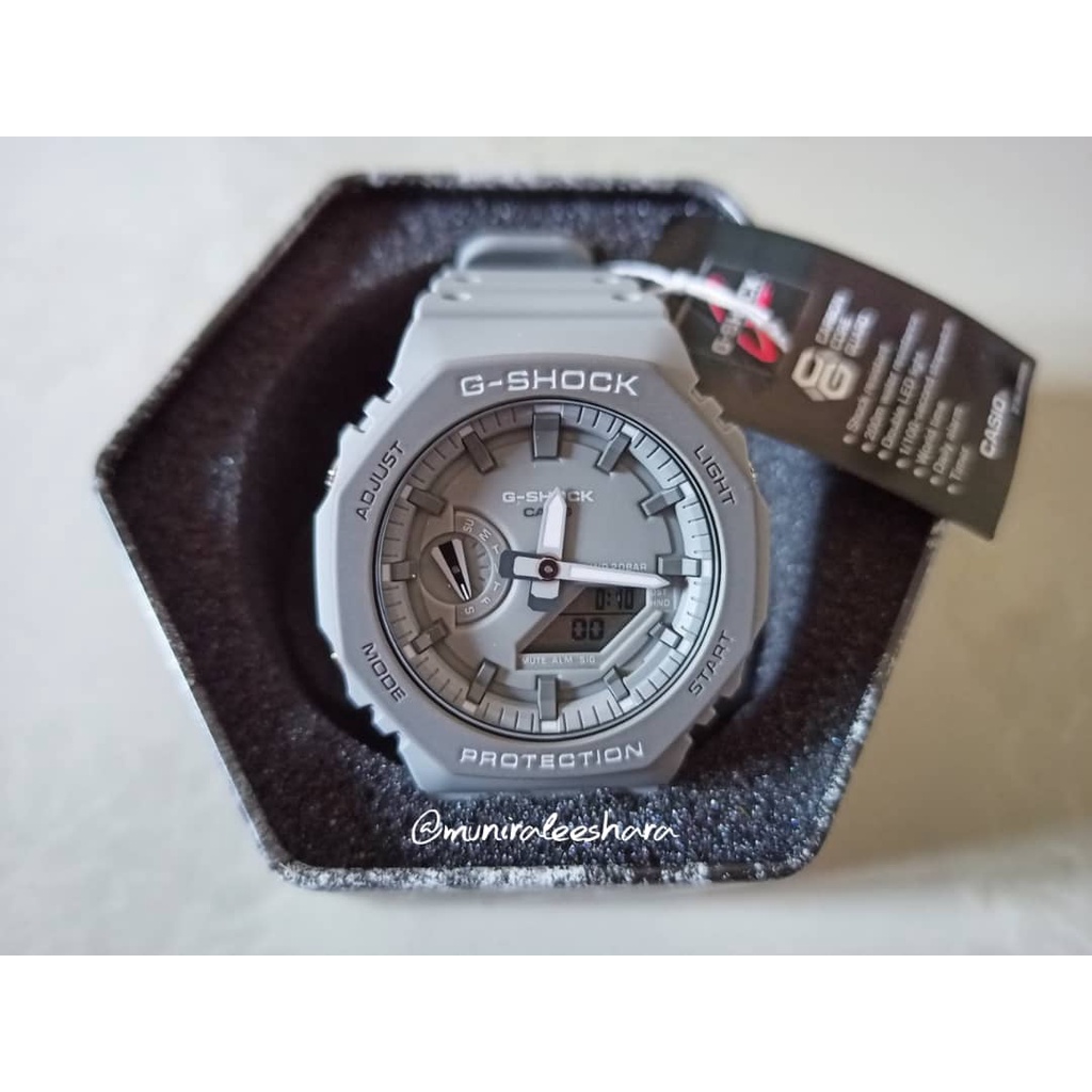 Original G-SHOCK Casio TMJ Kelabu GA-2110ET-8ADR | Shopee Malaysia