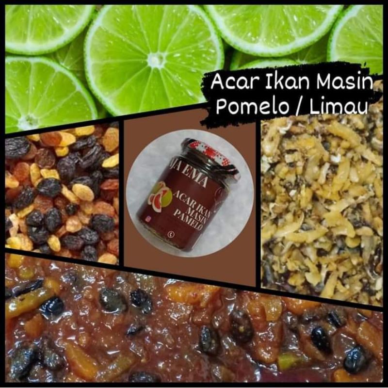 Acar Raja Ema Acar Ikan Masin Pomelo Kulit Limau Shopee Malaysia