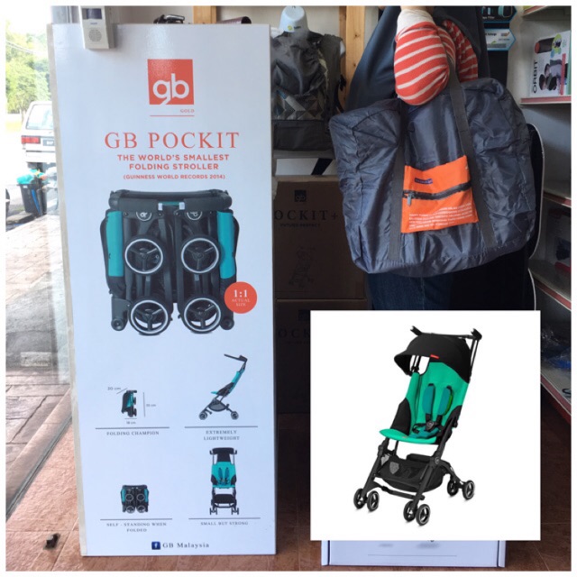 gb pockit stroller travel bag