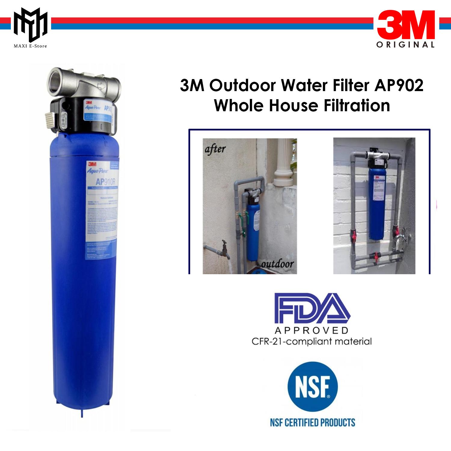 3m Outdoor Water Filter Whole House Filtration Ap902 Shopee Malaysia