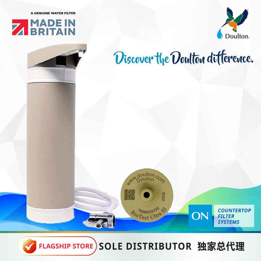 Doulton Filtadapt + Biotect Ultra SI 2505 (NSF) Ceramic Water Filter